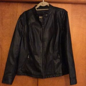 Tribal like-leather jacket size XL